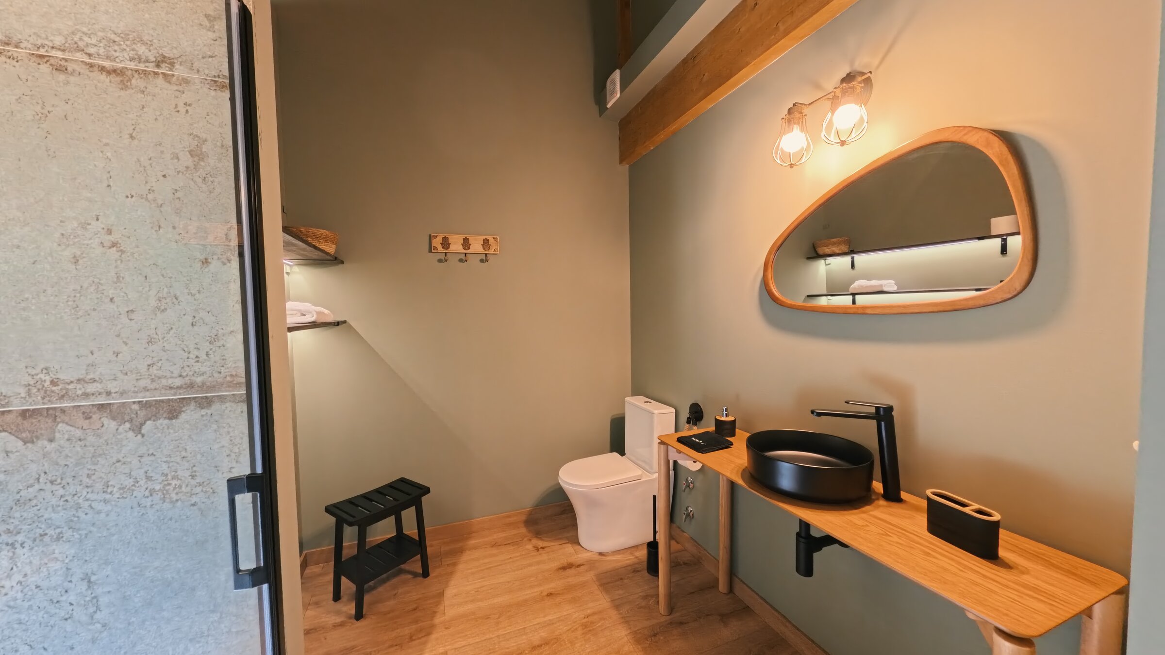 Baño de Casa Maelo, detalle final