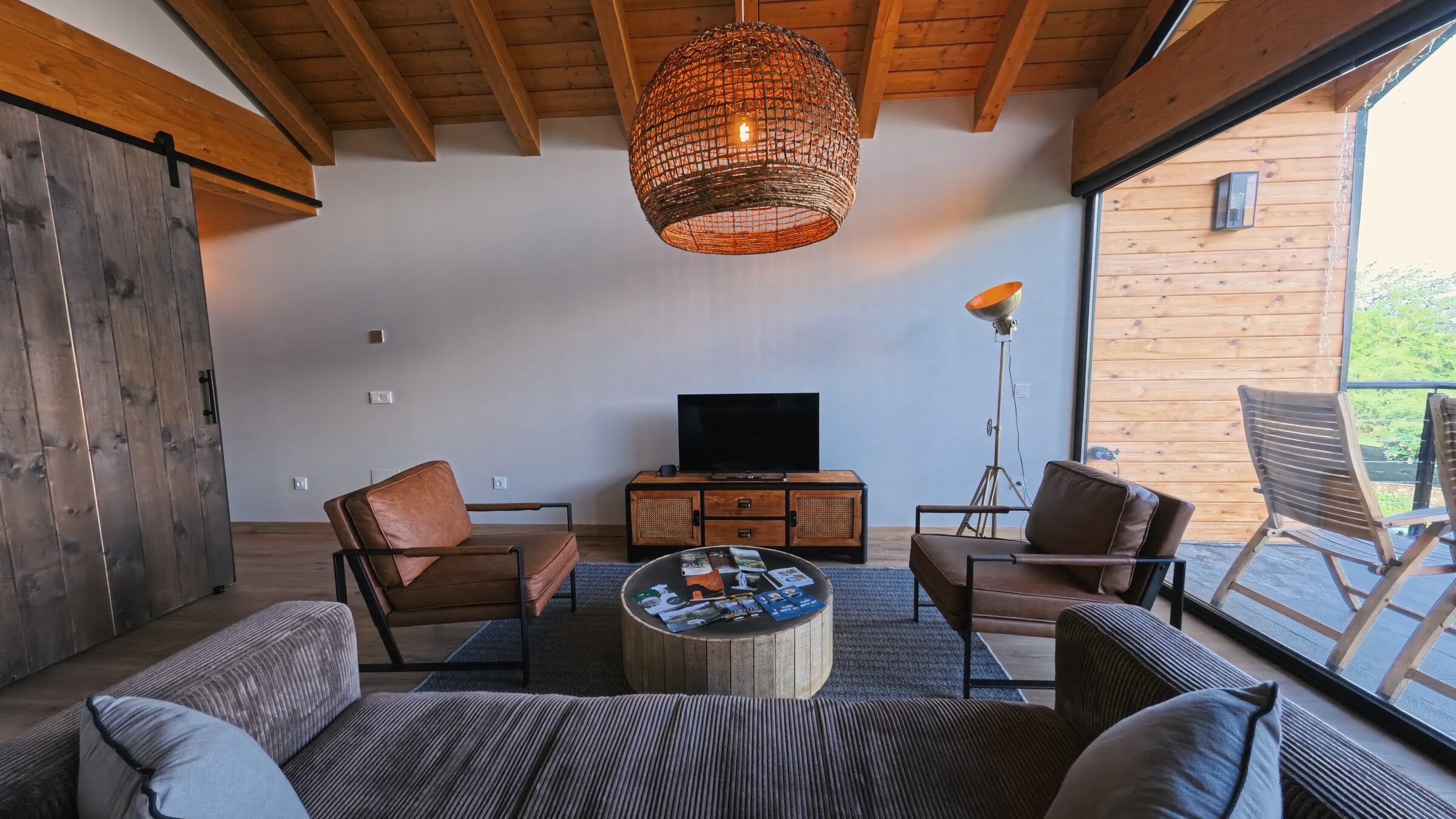 Detalle del salón de Casa Maelo