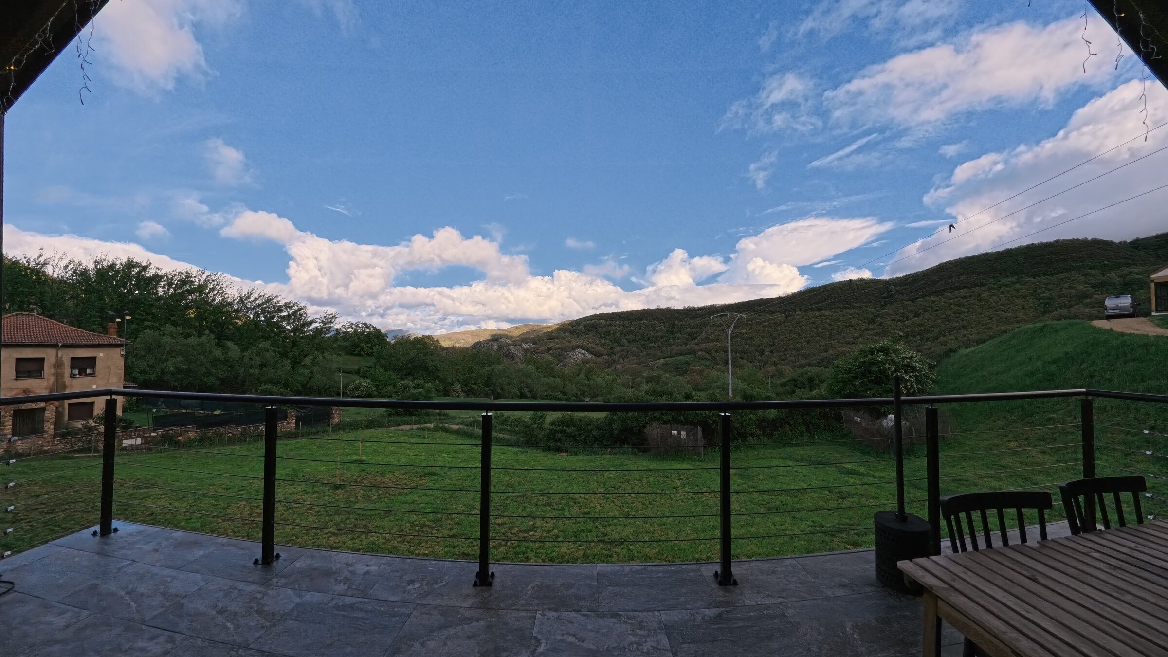 Terraza equipada de Casa Maelo