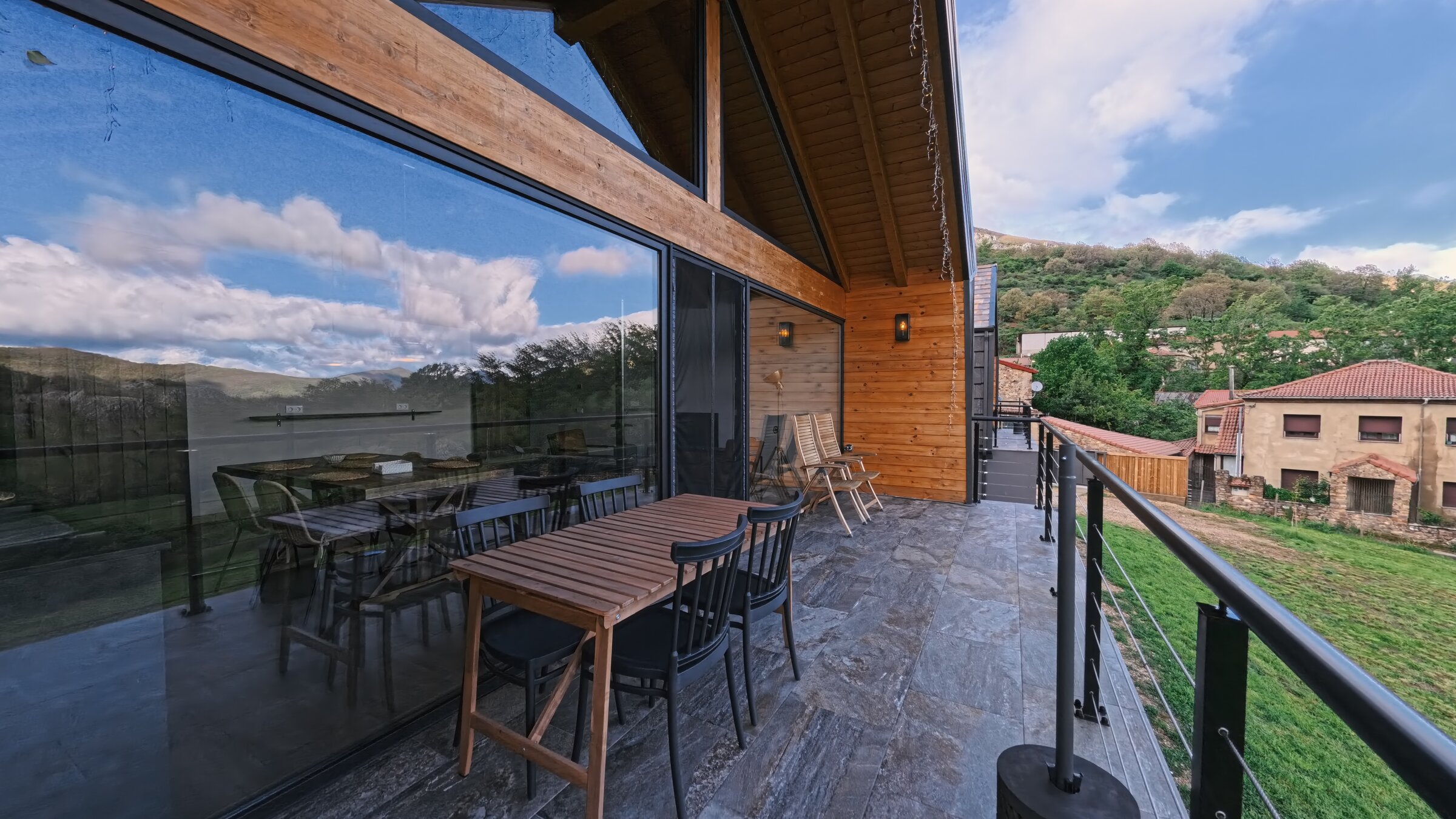 Terraza de Casa Maelo, vista alternativa