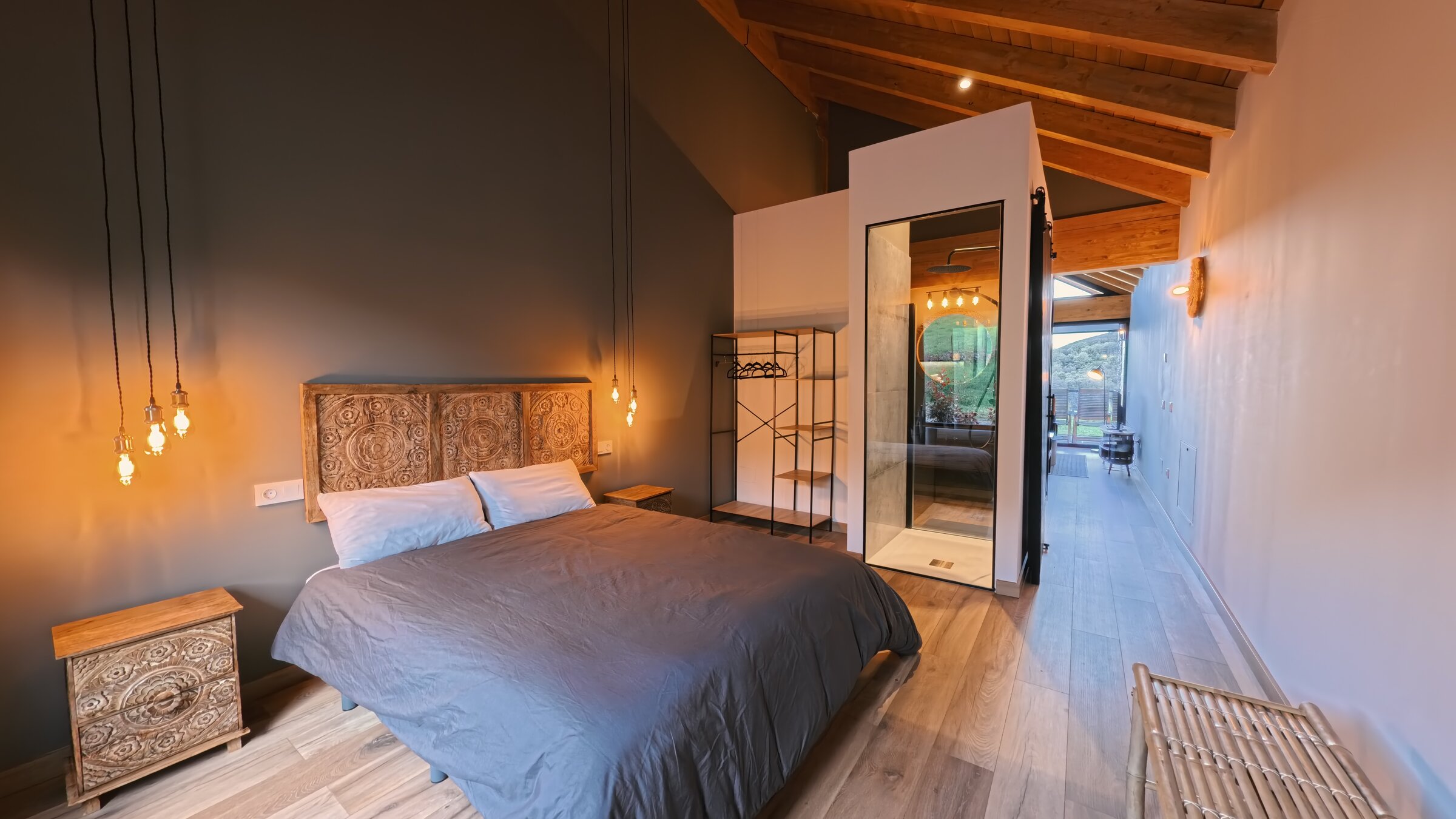 Dormitorio principal de Casa Teleno